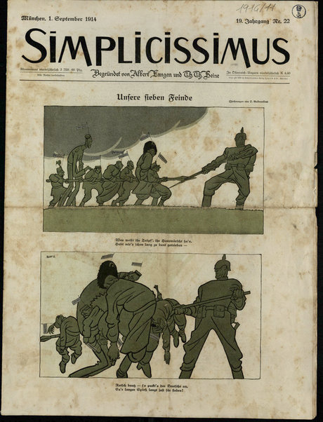 Simplicissimus : illustrierte Wochenschrift